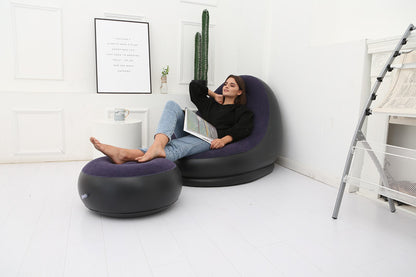 Lazy Bean Bag with Inflatable Folding Sofa