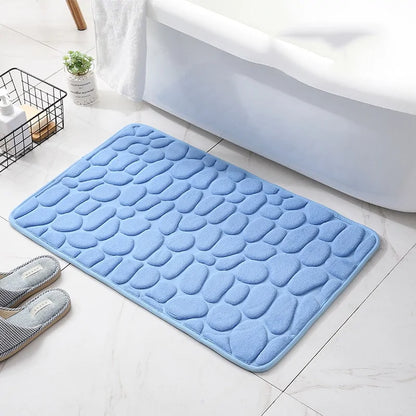 Non-Slip Embossed Bathroom Mat