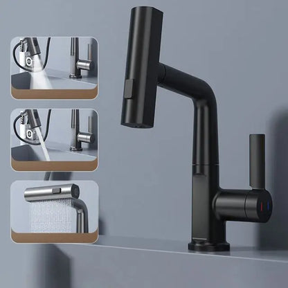 Smart Digital Display Rotating Faucet