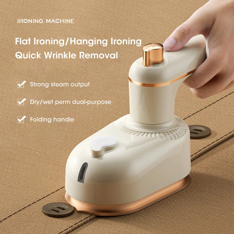 Mini Electric Irons Handheld Portable Home Travelling For Clothes Ironing T-Shirt Wet Dry Ironing Machine