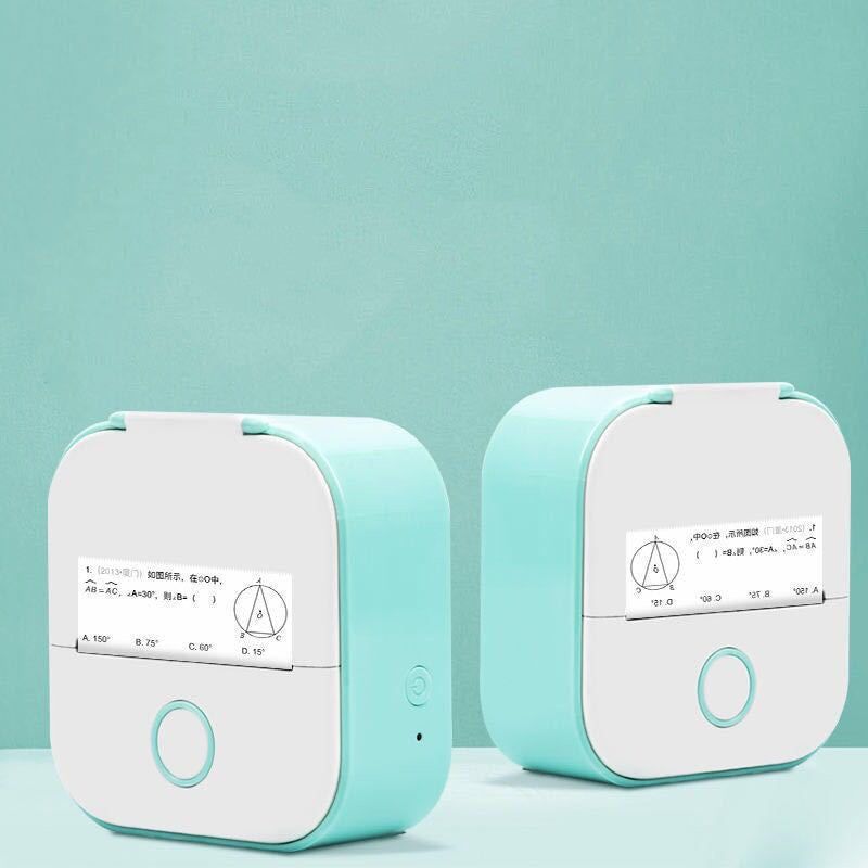 Portable Mini Thermal Label Printer Home Photo Printer Student Wrong Question Printer Bluetooth Mini Label Printer Price Tag